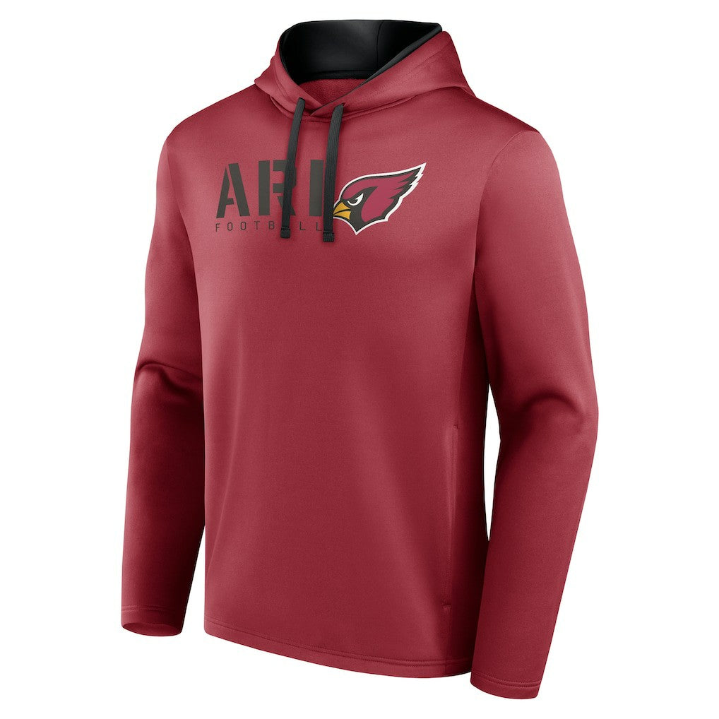 NFL Arizona Cardinals Logo Athletic Head Start Pullover Hoodie