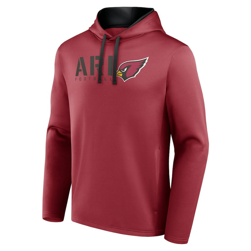 NFL Arizona Cardinals Logo Athletic Head Start Pullover Hoodie