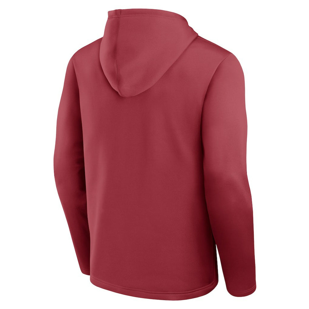NFL Arizona Cardinals Logo Athletic Head Start Pullover Hoodie