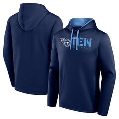 NFL Tennessee Titans Logo Athletic Head Start Pullover Hoodie