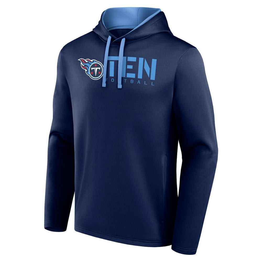 NFL Tennessee Titans Logo Athletic Head Start Pullover Hoodie