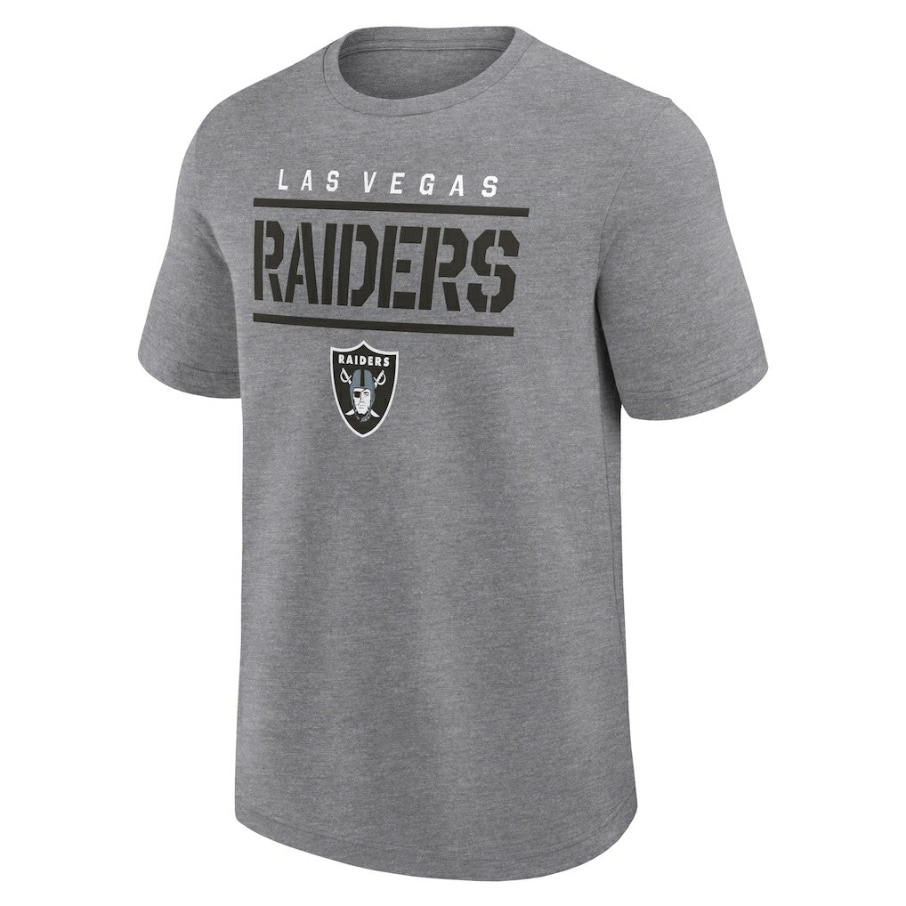 NFL Las Vegas Raiders Logo Athletic Top Notch T-Shirt