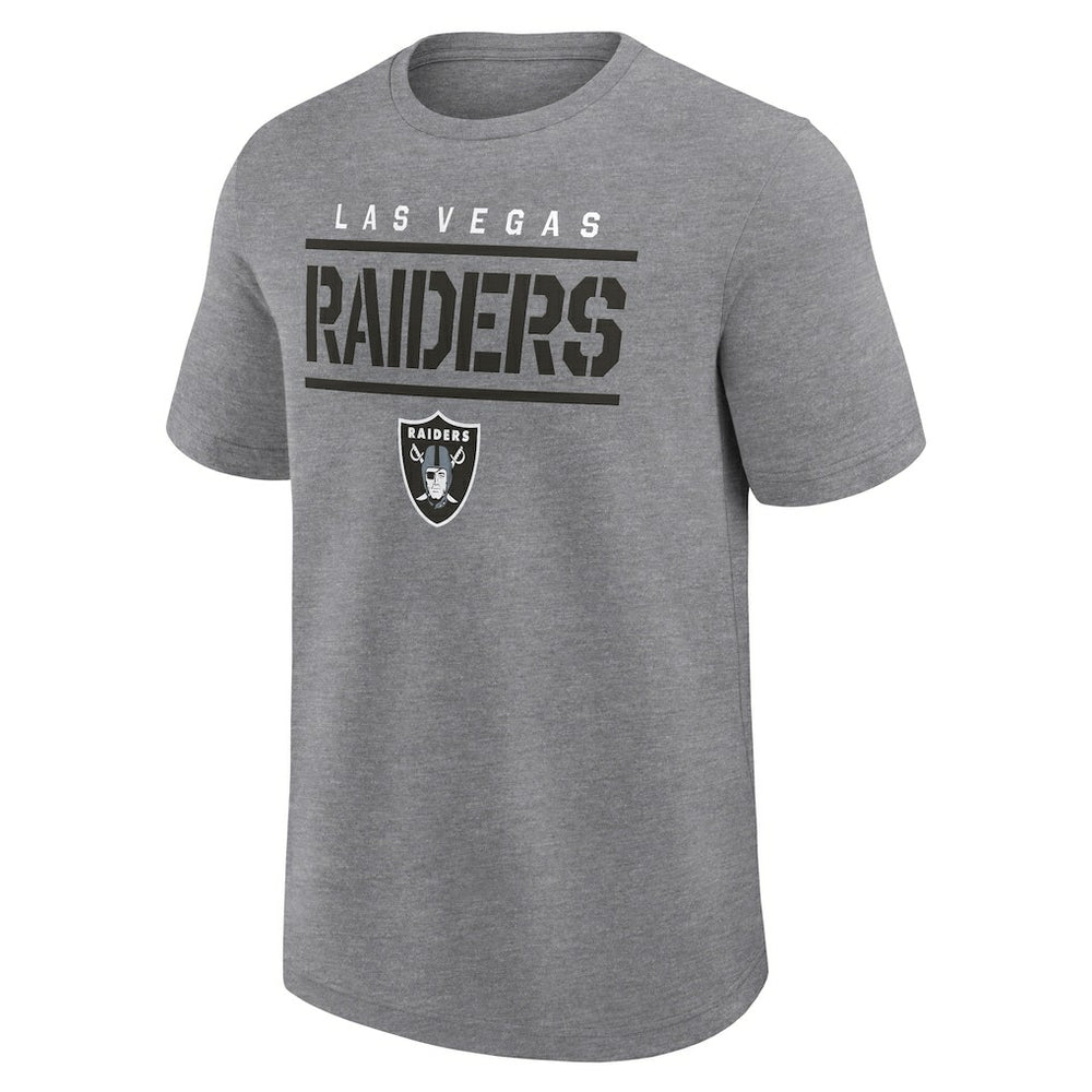 NFL Las Vegas Raiders Logo Athletic Top Notch T-Shirt