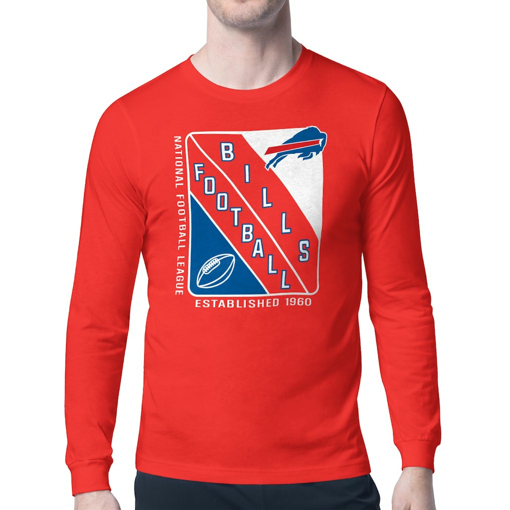 NFL Buffalo Bills Starter Shield Logo Long Sleeve T-Shirt