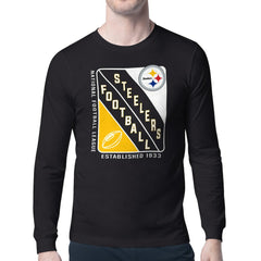 NFL Pittsburgh Steelers Starter Shield Logo Long Sleeve T-Shirt