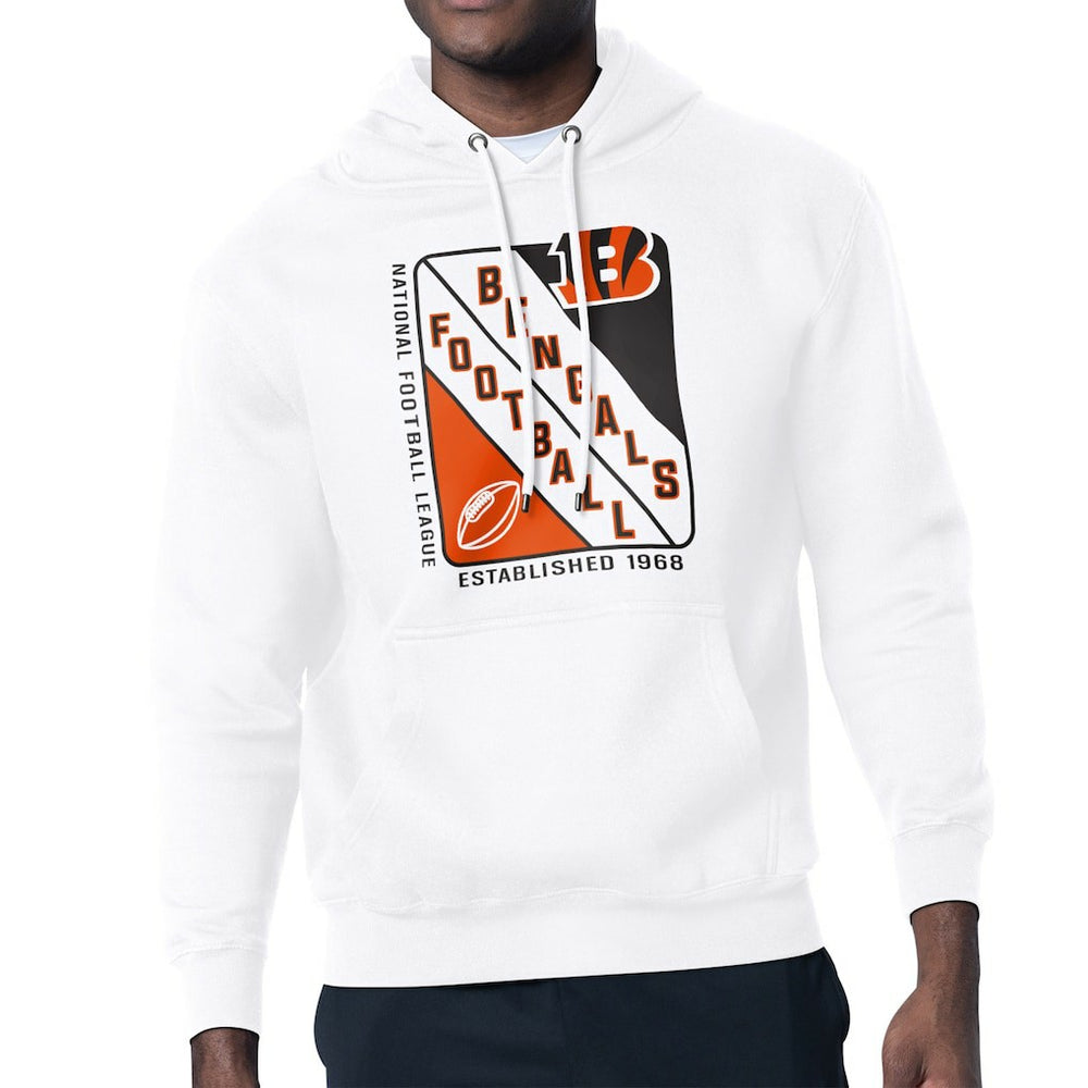 NFL Cincinnati Bengals Starter Shield Logo Pullover Hoodie