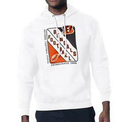 NFL Cincinnati Bengals Starter Shield Logo Pullover Hoodie