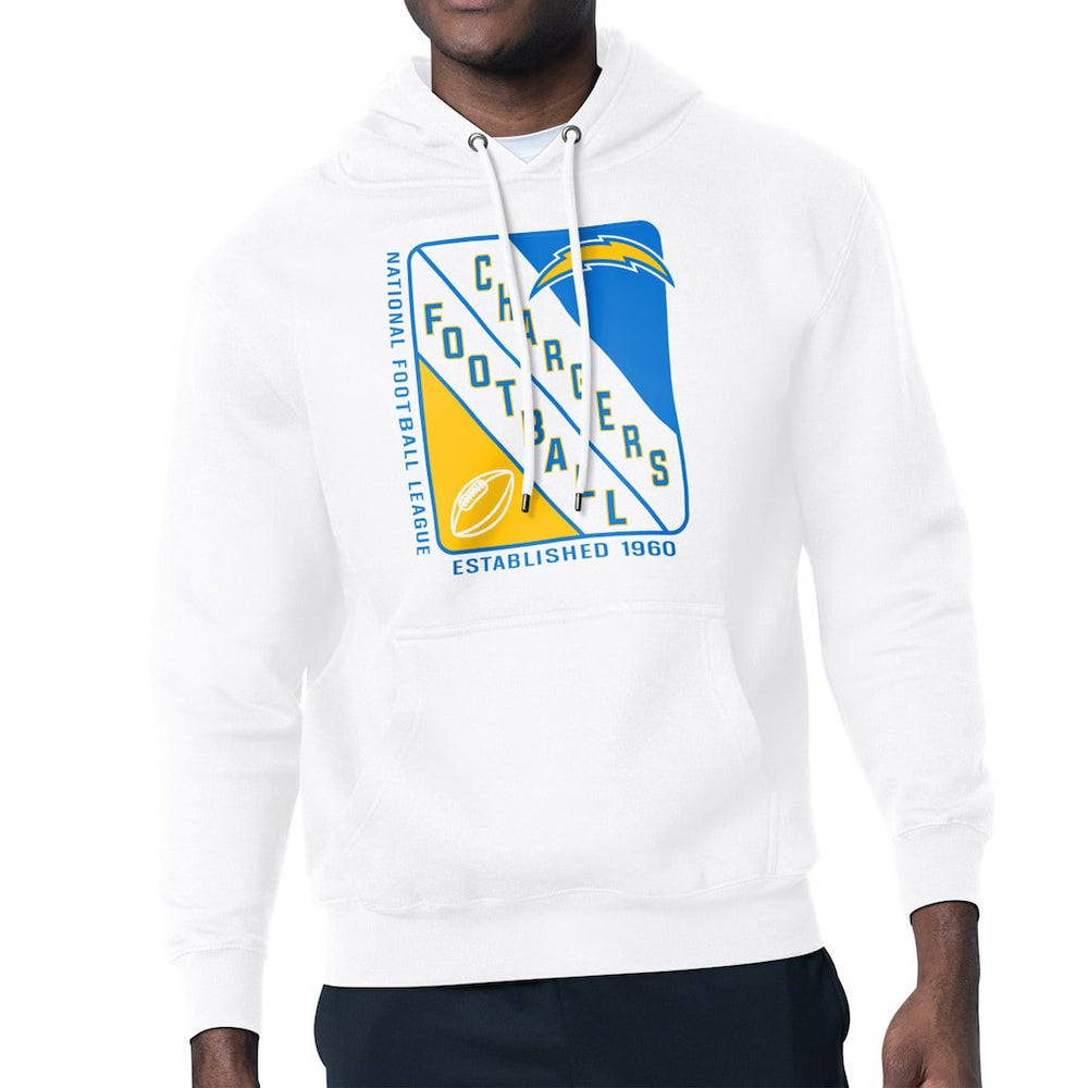 NFL Los Angeles Chargers Starter Shield Logo Pullover Hoodie
