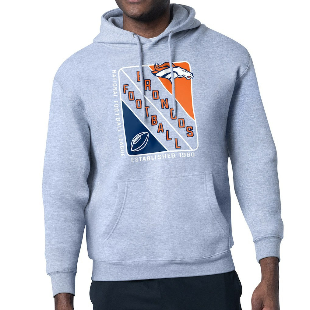 NFL Denver Broncos Starter Shield Logo Pullover Hoodie