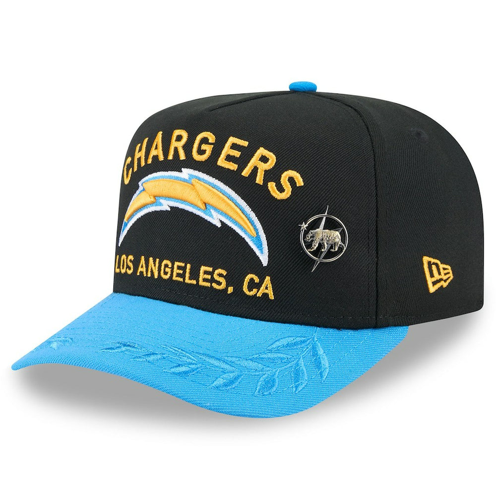 NFL Los Angeles Chargers 2025 NFL Draft On Stage A-Frame 59FIFTY Fitted Hat