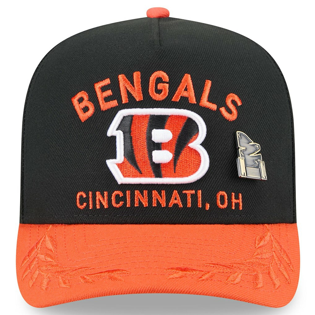 NFL Cincinnati Bengals 2025 NFL Draft On Stage A-Frame 59FIFTY Fitted Hat