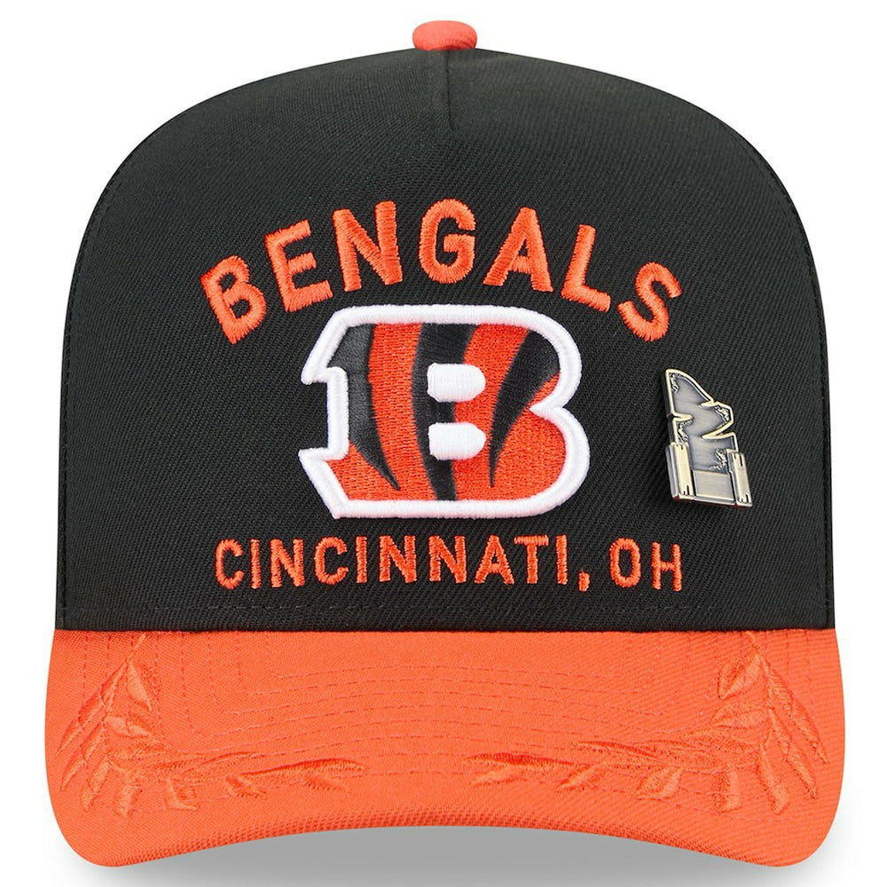 NFL Cincinnati Bengals 2025 NFL Draft On Stage A-Frame 59FIFTY Fitted Hat