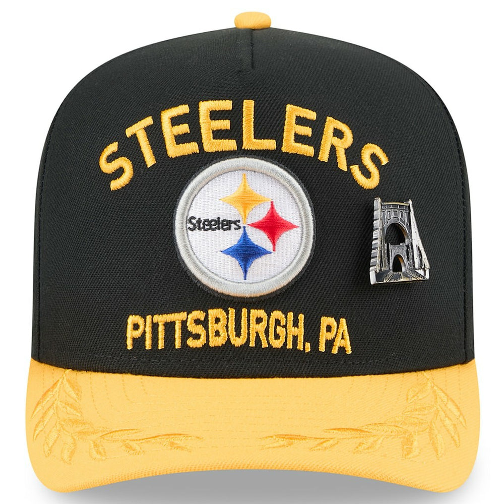 NFL Pittsburgh Steelers 2025 NFL Draft On Stage A-Frame 59FIFTY Fitted Hat