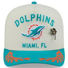 NFL Miami Dolphins 2025 NFL Draft A-Frame 59FIFTY Fitted Hat