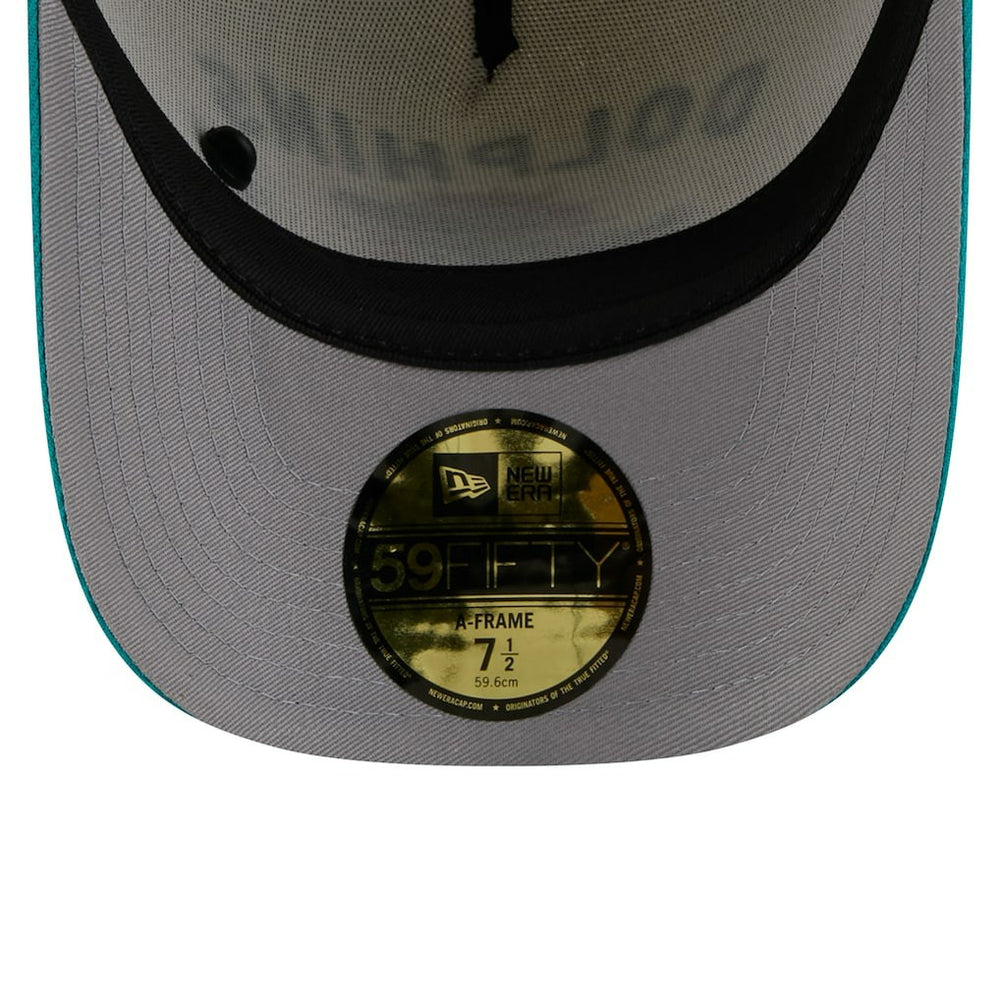 NFL Miami Dolphins 2025 NFL Draft A-Frame 59FIFTY Fitted Hat