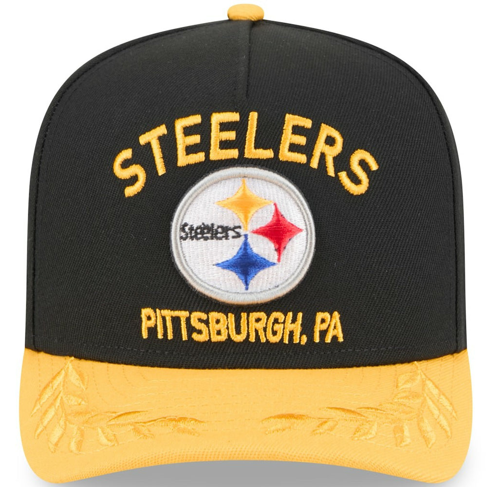 NFL Pittsburgh Steelers 2025 NFL Draft A-Frame 9FIFTY Snapback Hat