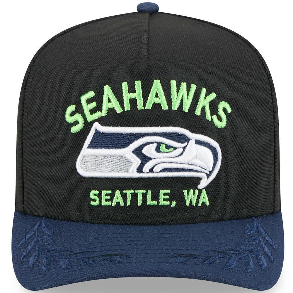 NFL Seattle Seahawks 2025 NFL Draft A-Frame 9FIFTY Snapback Hat