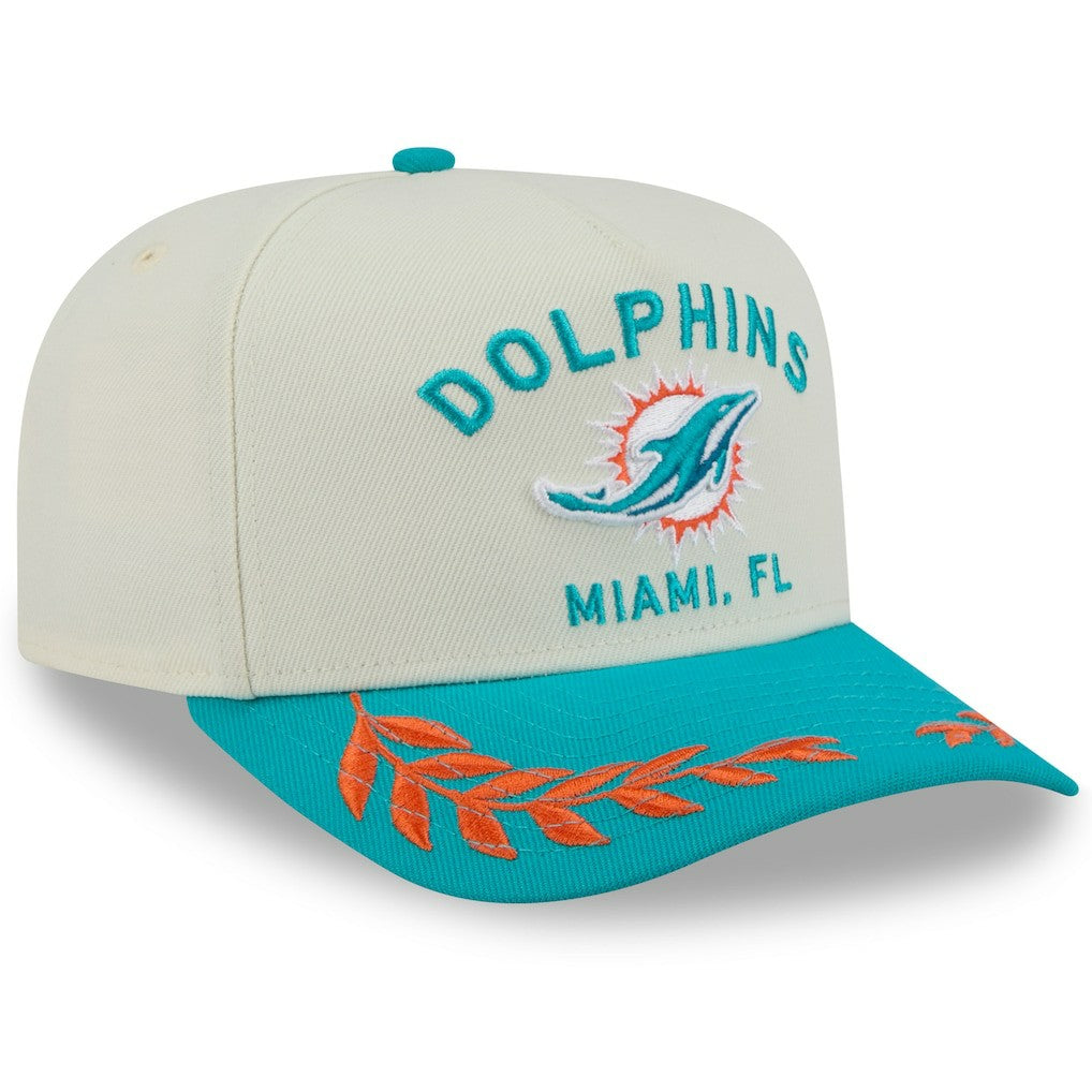 NFL Miami Dolphins 2025 NFL Draft A-Frame 9FIFTY Snapback Hat