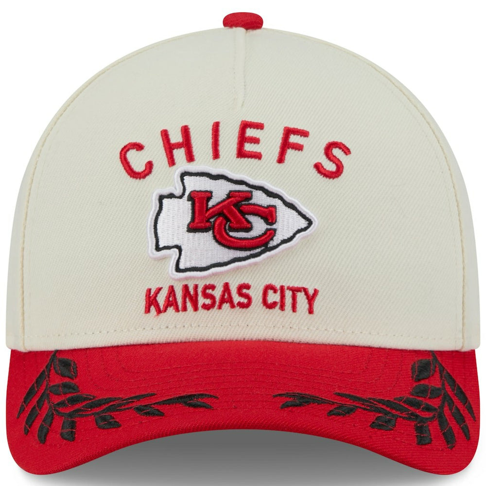NFL Kansas City Chiefs 2025 NFL Draft 9FORTY A-Frame M-Crown Adjustable Hat