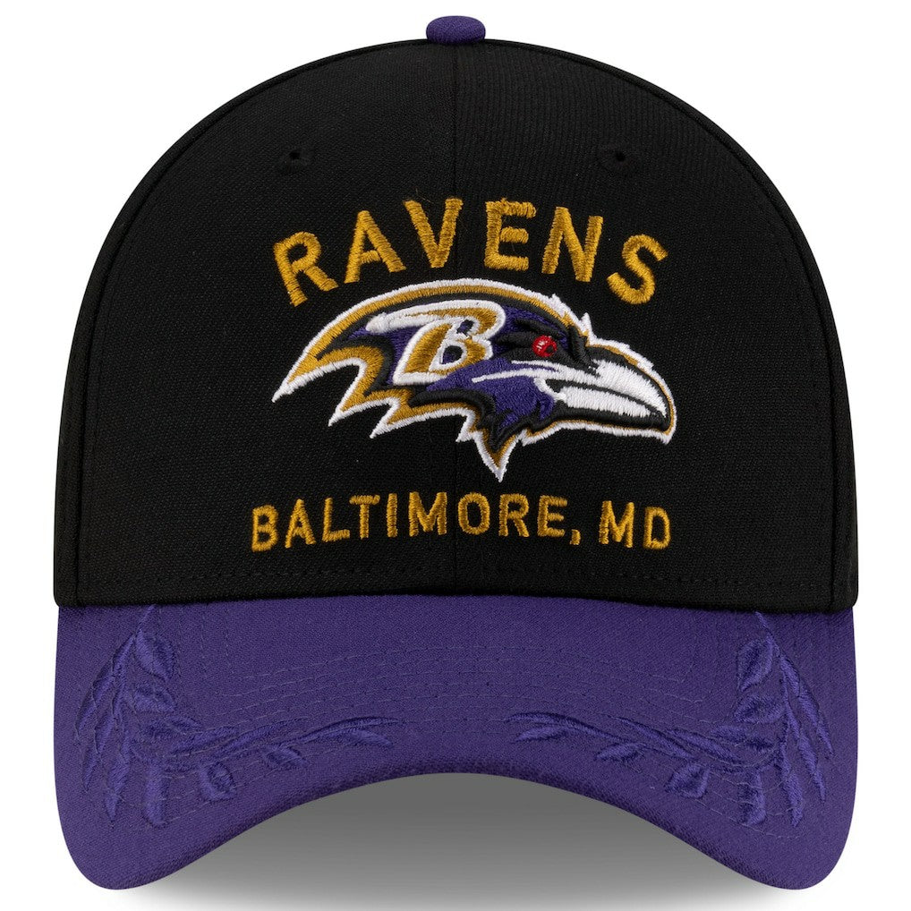 NFL Baltimore Ravens 2025 NFL Draft 39THIRTY Flex Hat