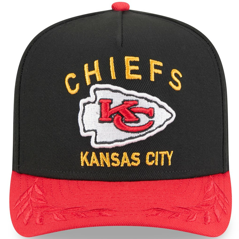 NFL Kansas City Chiefs Youth 2025 NFL Draft A-Frame 9FIFTY Snapback Hat