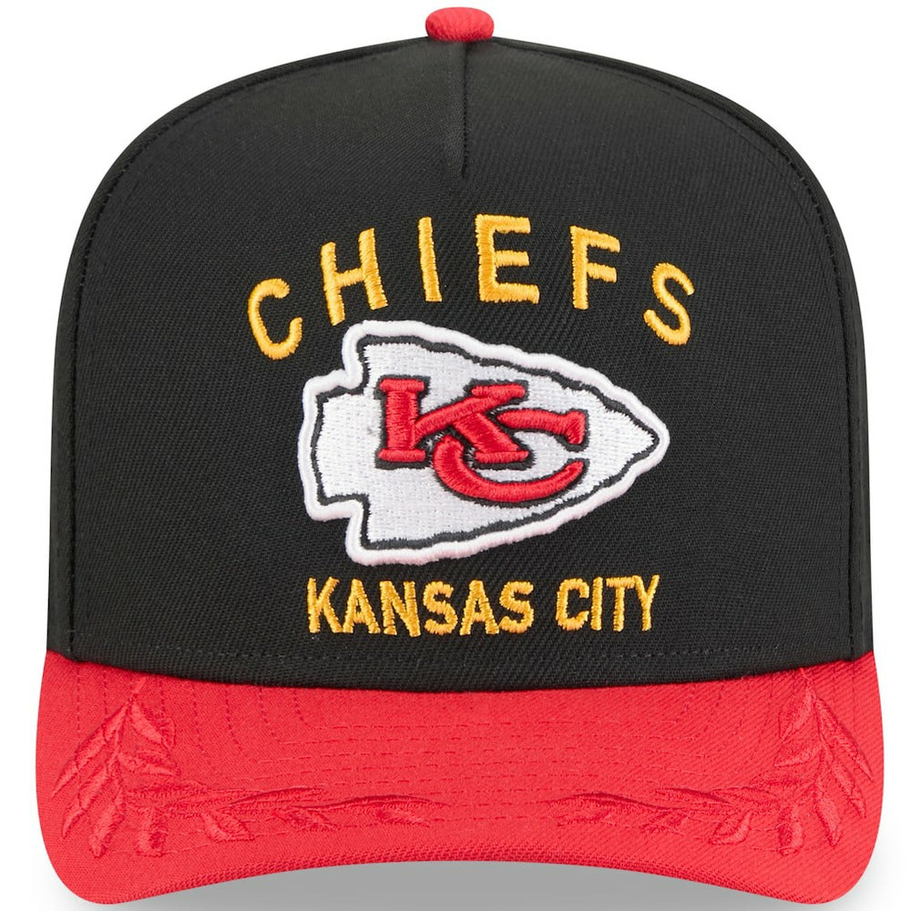 NFL Kansas City Chiefs Youth 2025 NFL Draft A-Frame 9FIFTY Snapback Hat