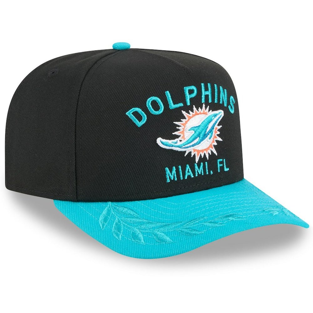 NFL Miami Dolphins Youth 2025 NFL Draft A-Frame 9FIFTY Snapback Hat