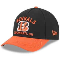 NFL Cincinnati Bengals Youth 2025 NFL Draft 9FORTY A-Frame M-Crown Adjustable Hat