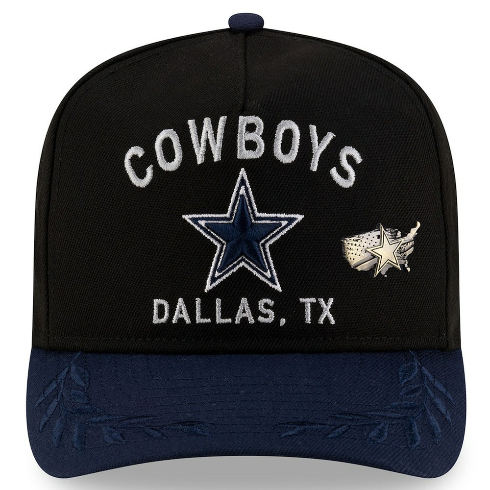NFL Dallas Cowboys 2025 NFL Draft On Stage A-Frame 59FIFTY Fitted Hat