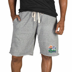 Houston Astros Concepts Sport Mainstream Tri-Blend Shorts - Gray