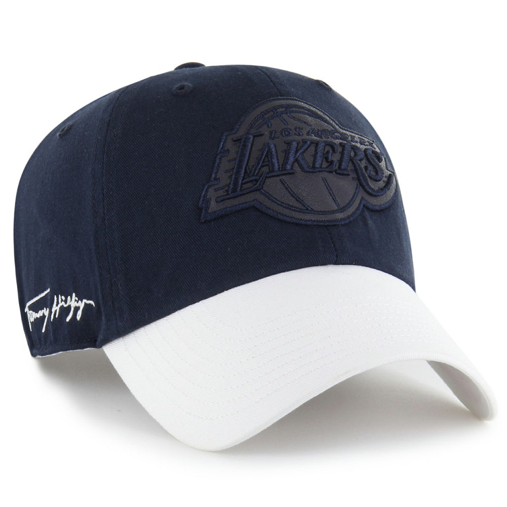 Los Angeles Lakers '47 x Tommy Hilfiger Courtside Cleanup Adjustable Hat - Navy/White | 47 brand cheap