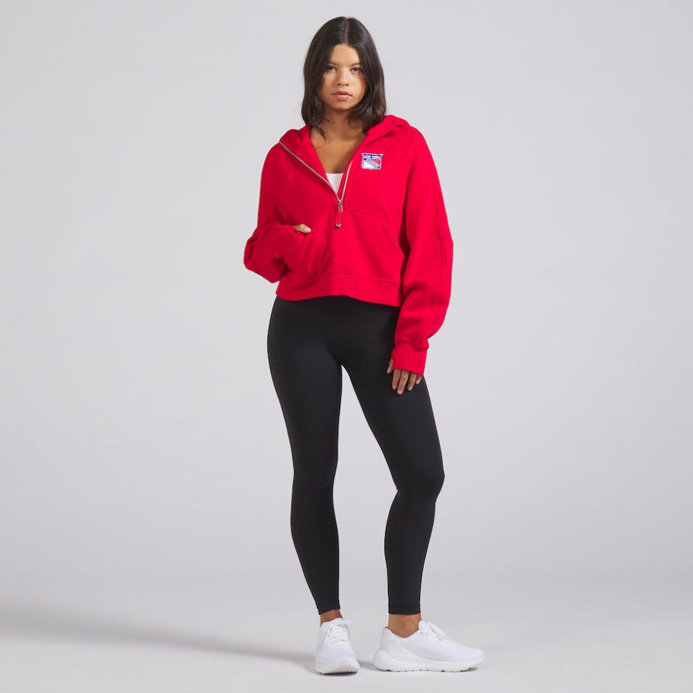 New York Rangers lululemon Women's Scuba Oversized Half-Zip Hoodie