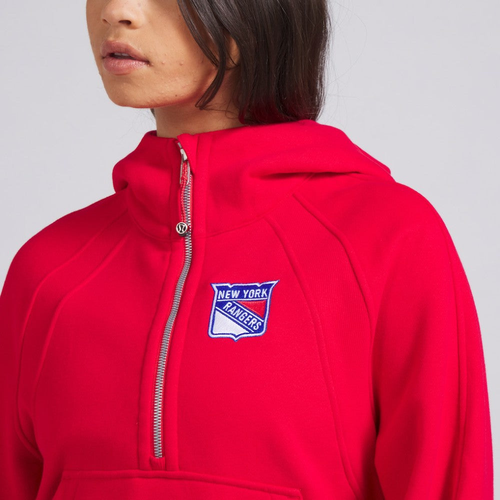 New York Rangers lululemon Women's Scuba Oversized Half-Zip Hoodie
