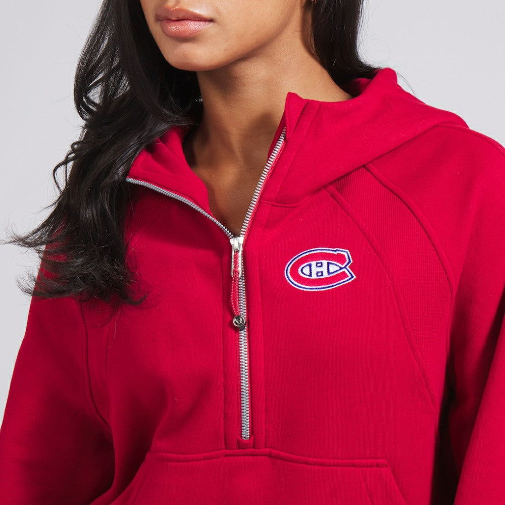 Montreal Canadiens lululemon Women's Scuba Oversized Half-Zip Hoodie