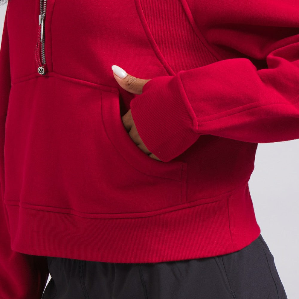 Montreal Canadiens lululemon Women's Scuba Oversized Half-Zip Hoodie