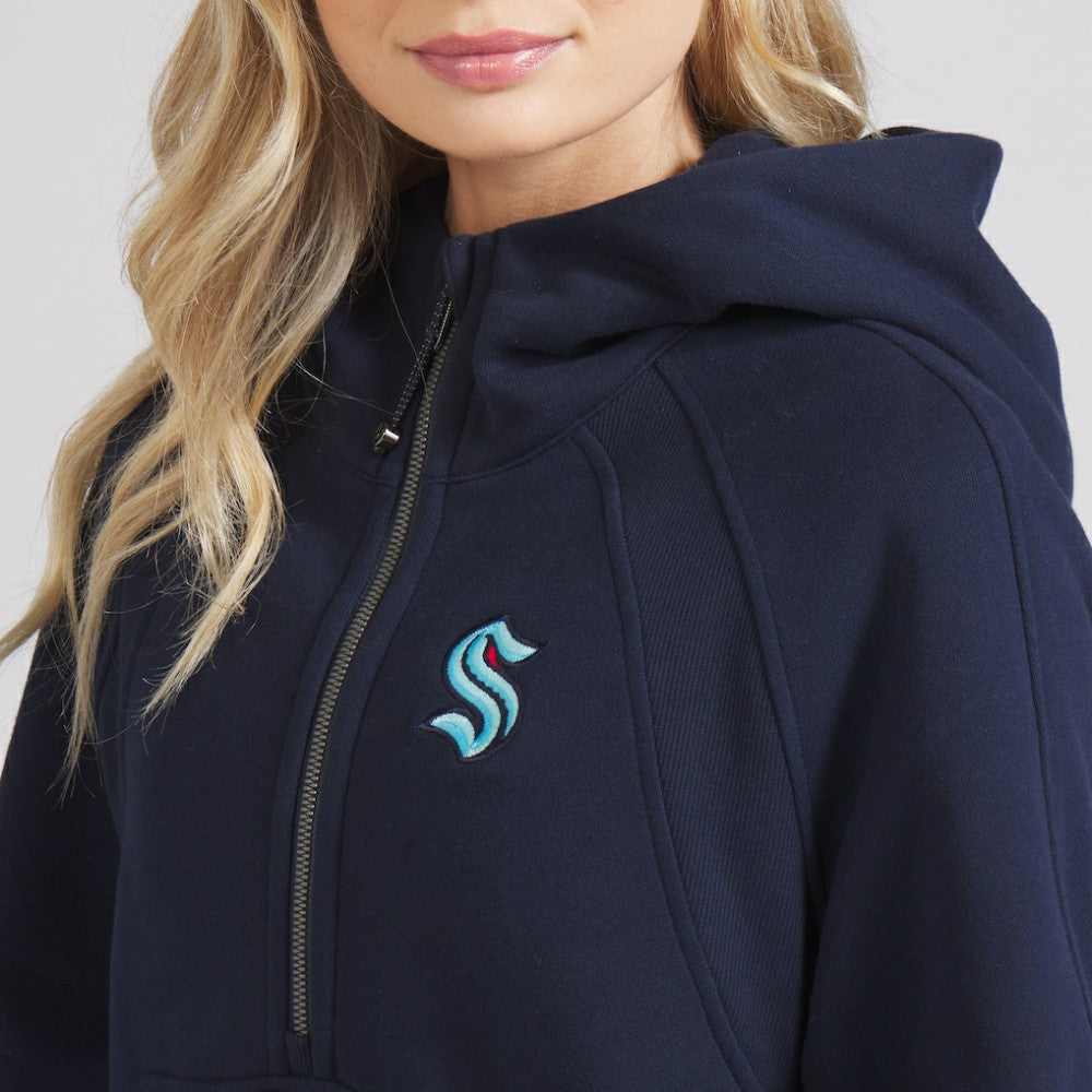 Seattle Kraken lululemon Women's Scuba Oversized Half-Zip Hoodie