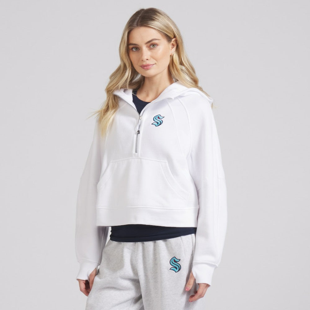 Seattle Kraken lululemon Women's Scuba Oversized Half-Zip Hoodie