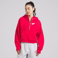 Detroit Red Wings lululemon Women's Scuba Oversized Half-Zip Hoodie