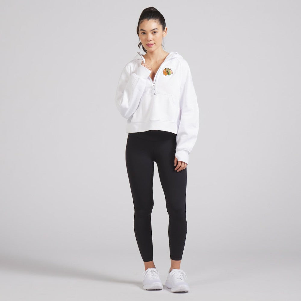 Chicago Blackhawks lululemon Women's Scuba Oversized Half-Zip Hoodie