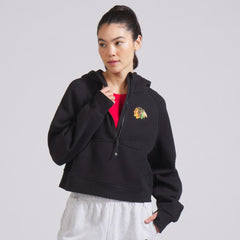 Chicago Blackhawks lululemon Women's Scuba Oversized Half-Zip Hoodie