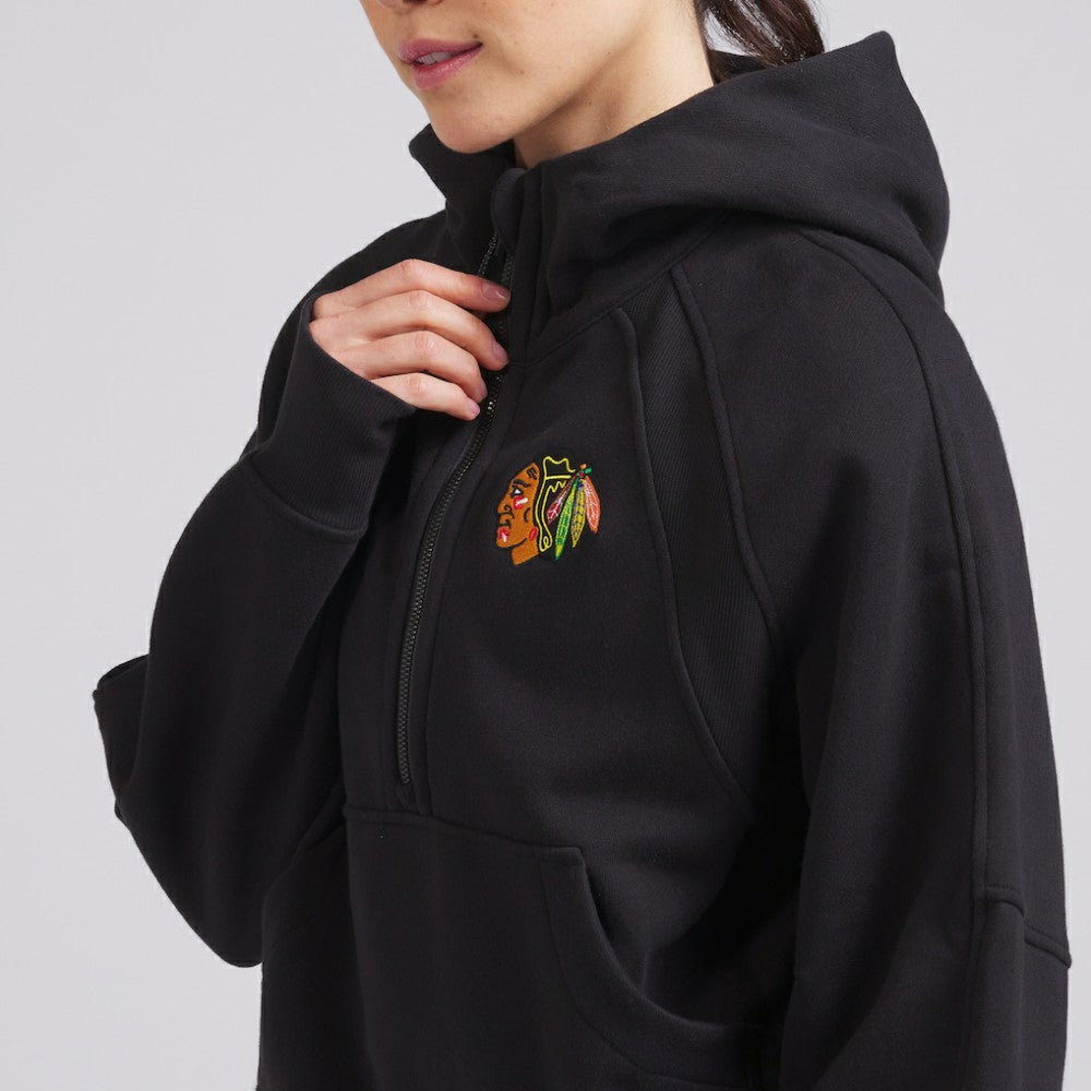 Chicago Blackhawks lululemon Women's Scuba Oversized Half-Zip Hoodie