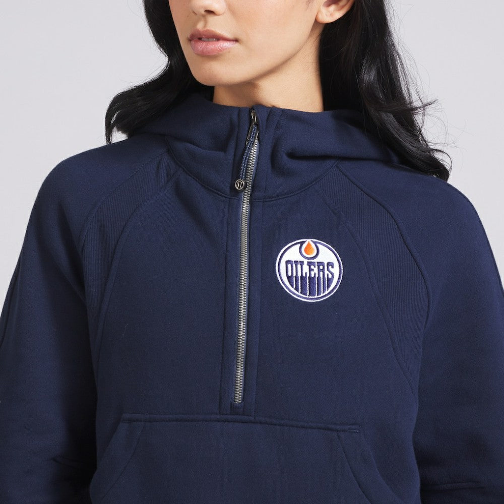 Edmonton Oilers lululemon Women's Scuba Oversized Half-Zip Hoodie