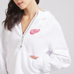 Detroit Red Wings lululemon Women's Scuba Oversized Half-Zip Hoodie