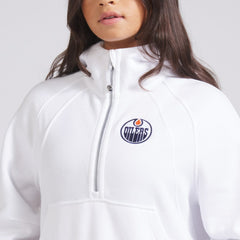 Edmonton Oilers lululemon Women's Scuba Oversized Half-Zip Hoodie