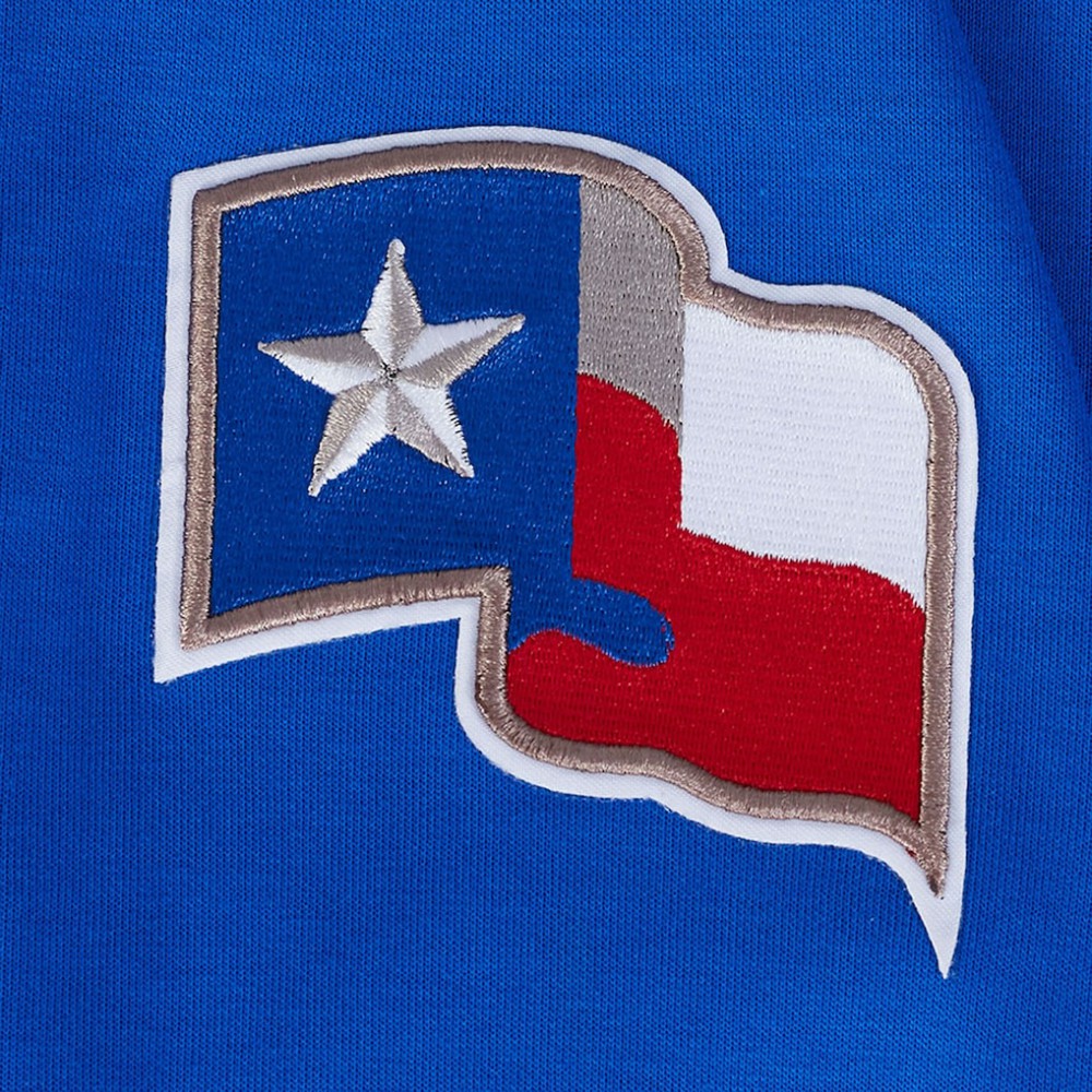 Texas Rangers Pro Standard Women's Game Day Classics Crewneck Pullover Sweatshirt - Royal