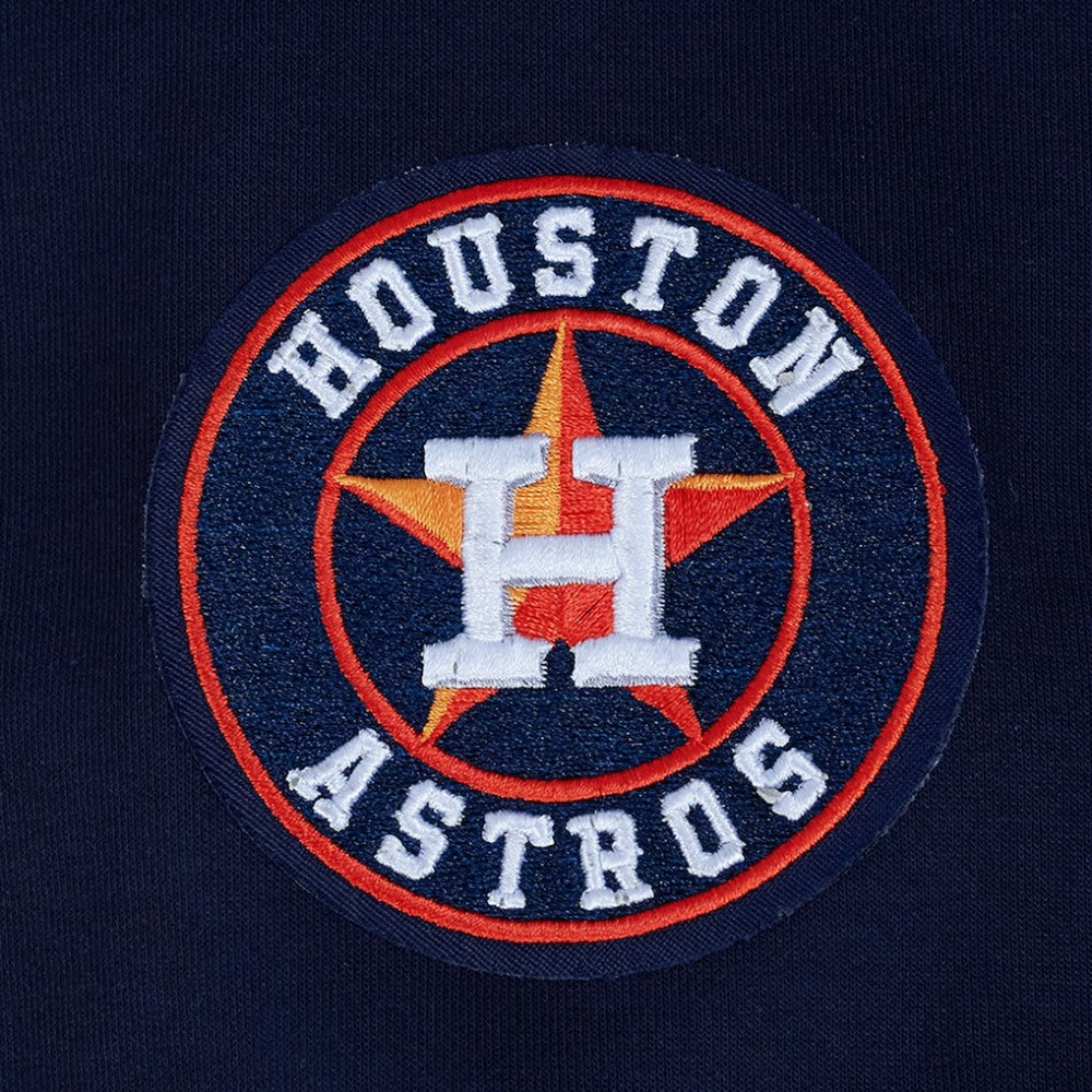 Houston Astros Pro Standard Women's Game Day Classics Crewneck Pullover Sweatshirt - Navy