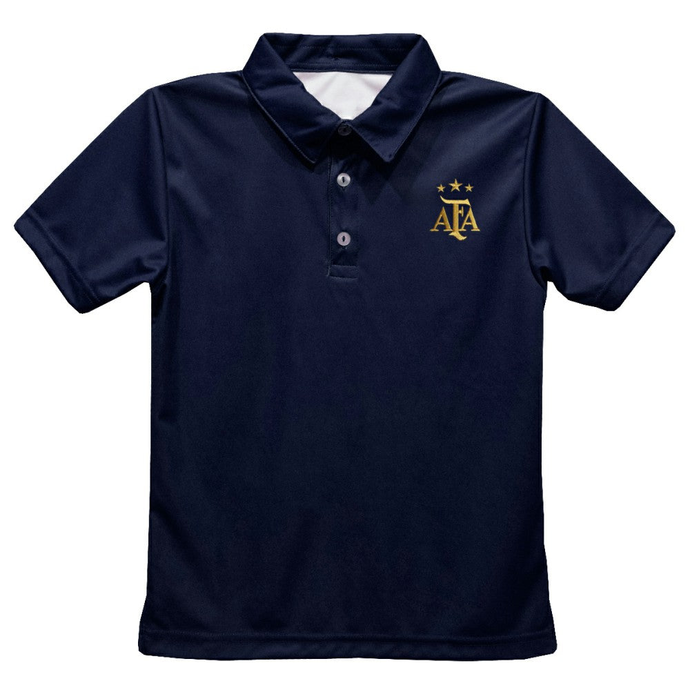 Argentina National Team Vive La Fete Youth Solid Polo / Soccer New
