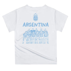 Argentina National Team Vive La Fete Youth Impressions Artwork Icons T-Shirt / Soccer Sale
