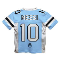 Lionel Messi Argentina National Team Vive La Fete Football Jersey / Soccer On sale