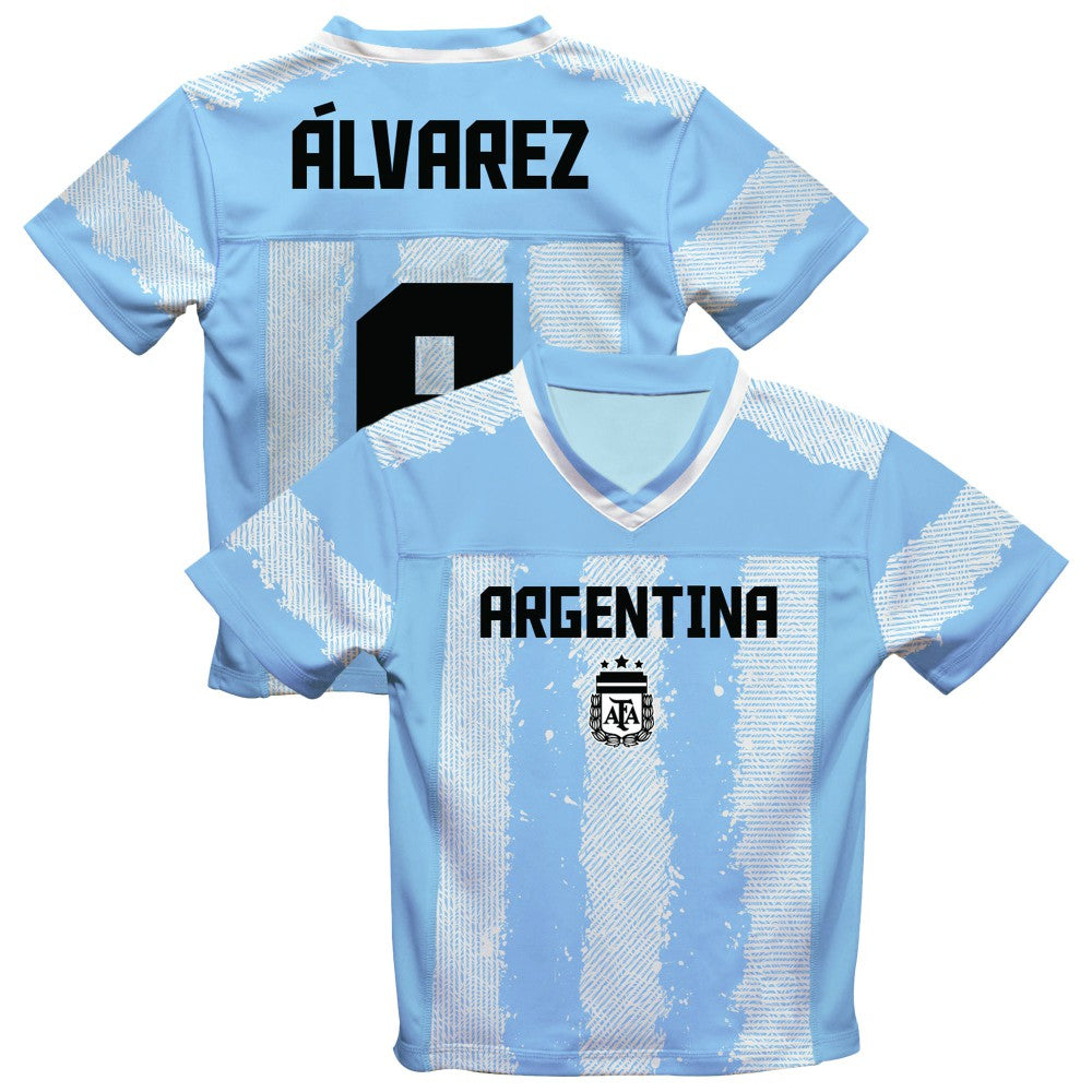 Julián Álvarez Argentina National Team Vive La Fete Football Jersey / Soccer Outlet